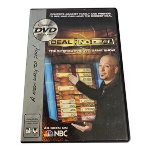 Deal or No Deal: The Interactive DVD Game Show (DVD / HD Video Game, 2006) CIB!